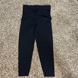 SPANX Black Crop Leggings